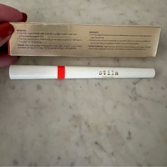 Stila Calligraphy Lip Stain - Ruth NEW Never Been Opened - Picture 5 of 12